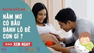 Nằm mơ thấy mình có bầu đánh đề con gì? Ý nghĩa khi mơ có bầu