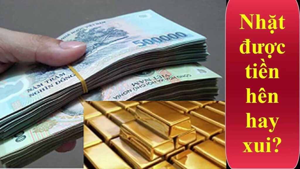 Ý nghĩa của việc thường xuyên nhặt được tiền